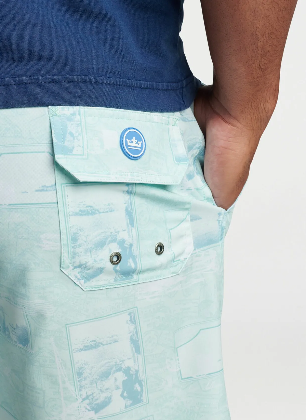 Postcards From Italy Swim Trunk