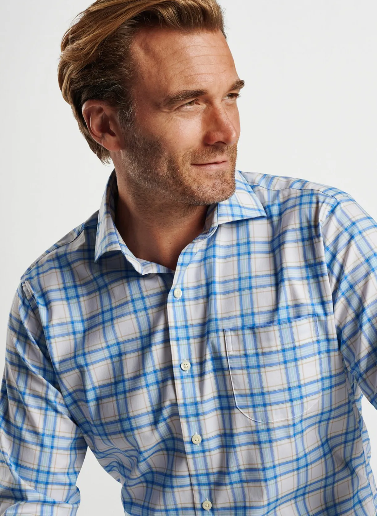 Rex Cotton-Stretch Sport Shirt