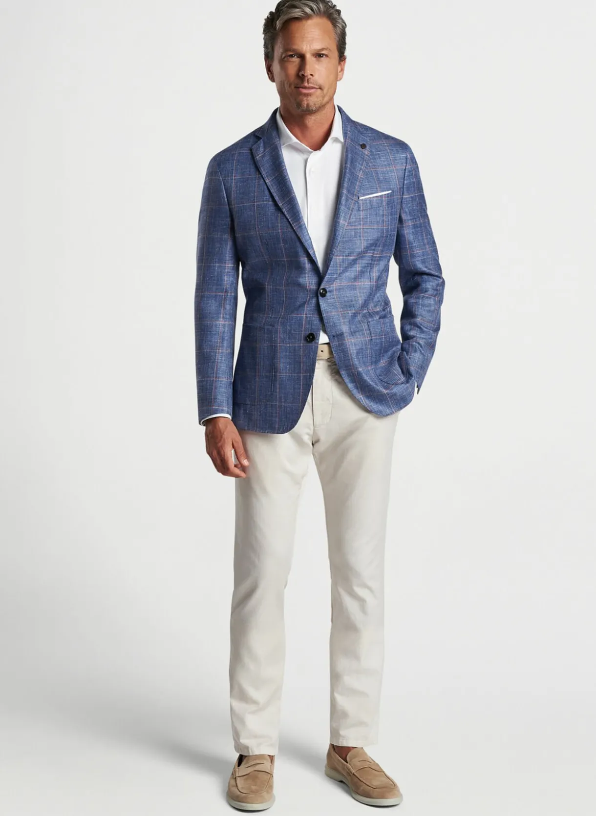 Roseville Windowpane Soft Jacket