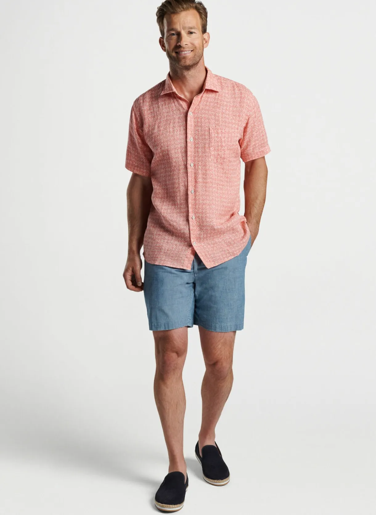 Sandblast Linen Sport Shirt