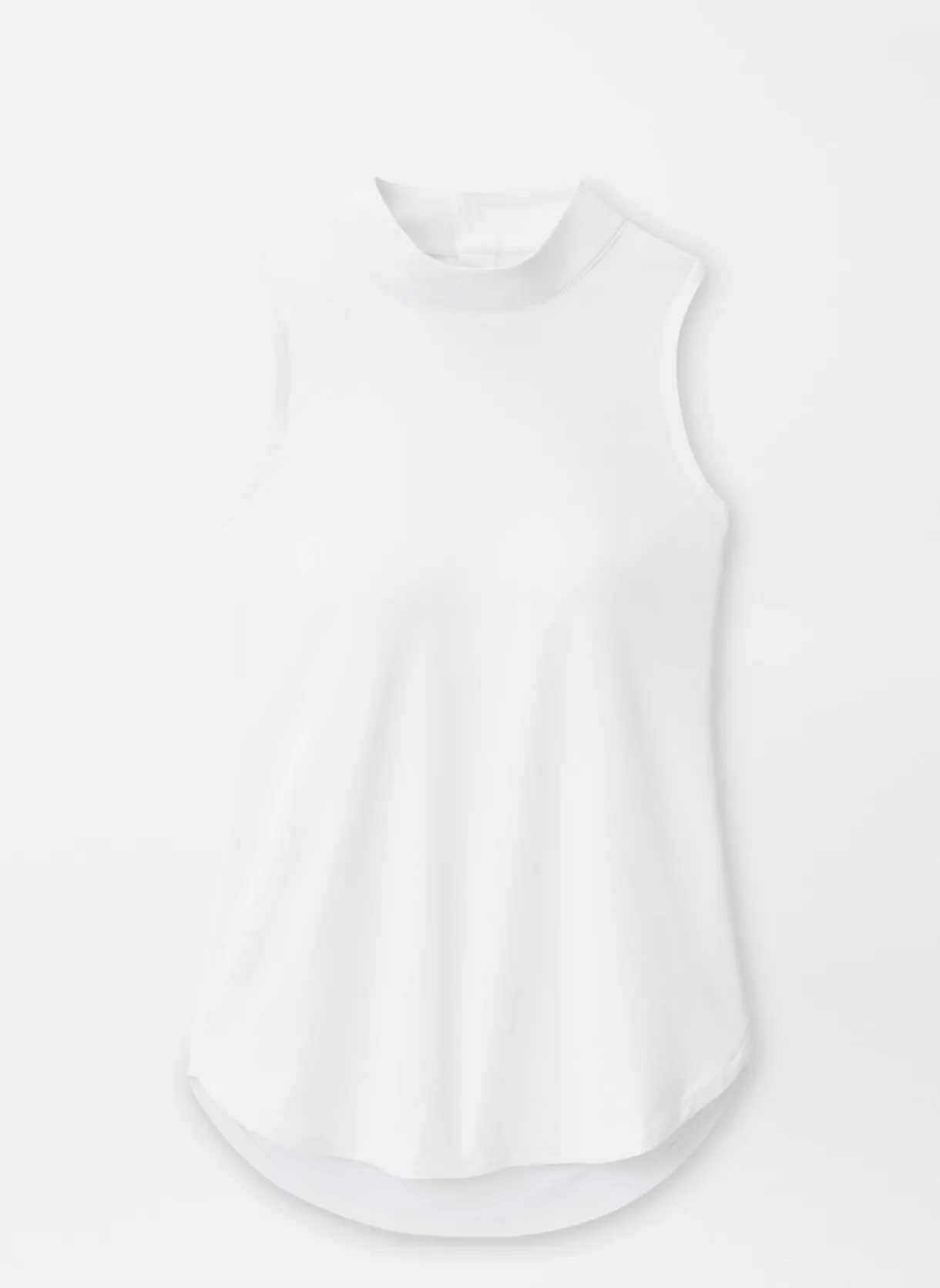 Scottie Sleeveless Mock Neck Shell