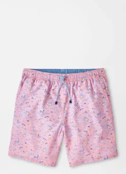 Shark Sighting Swim Trunk