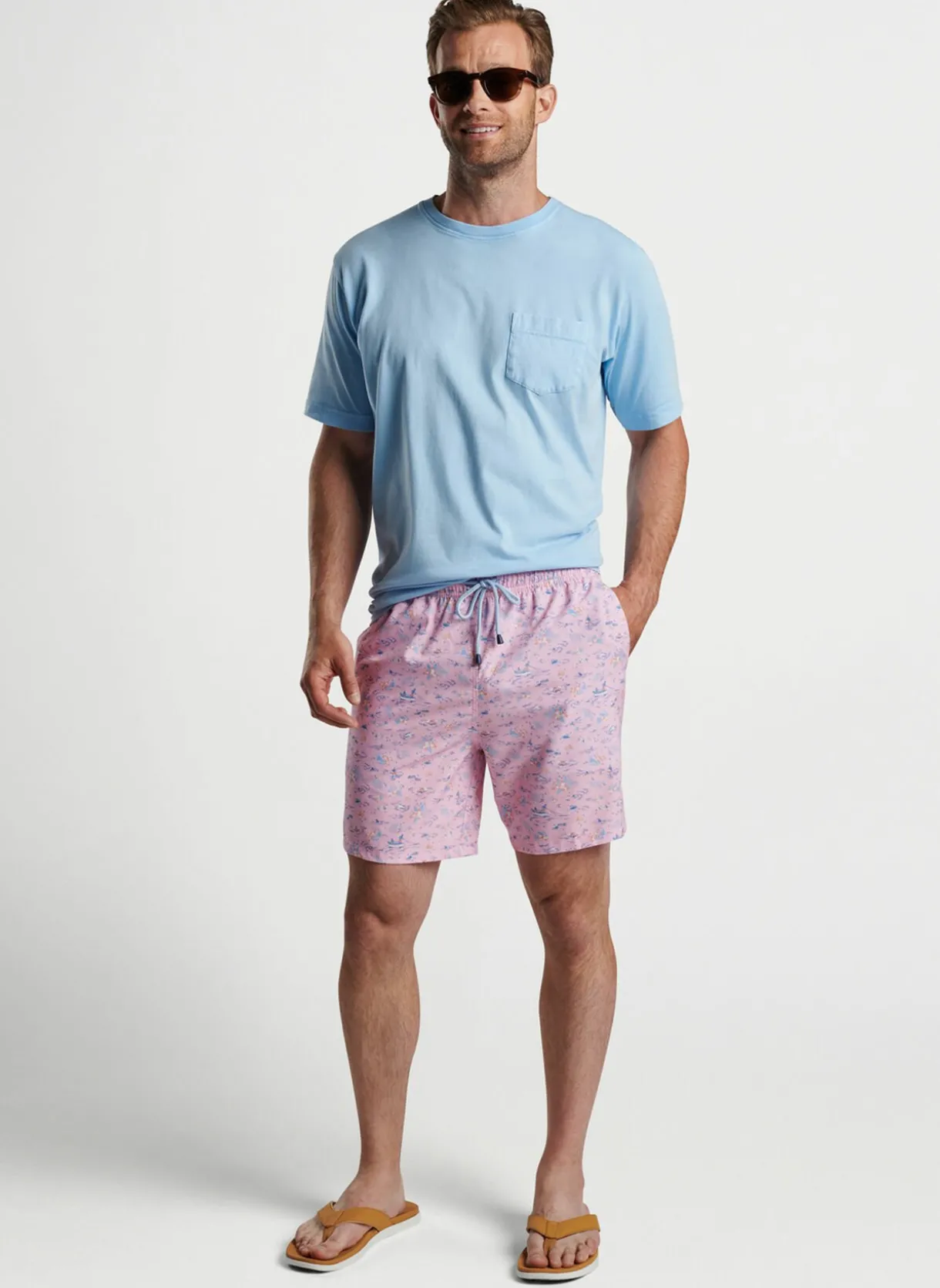Shark Sighting Swim Trunk