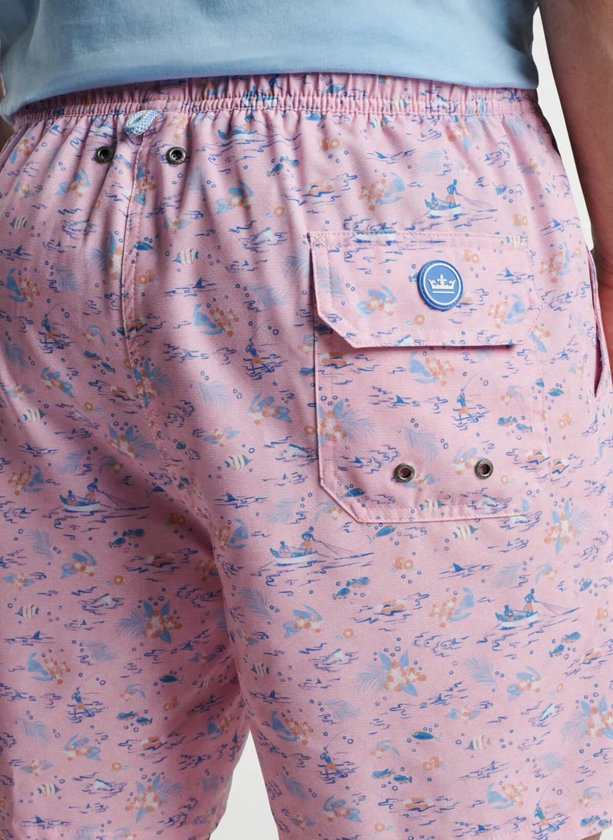 Shark Sighting Swim Trunk