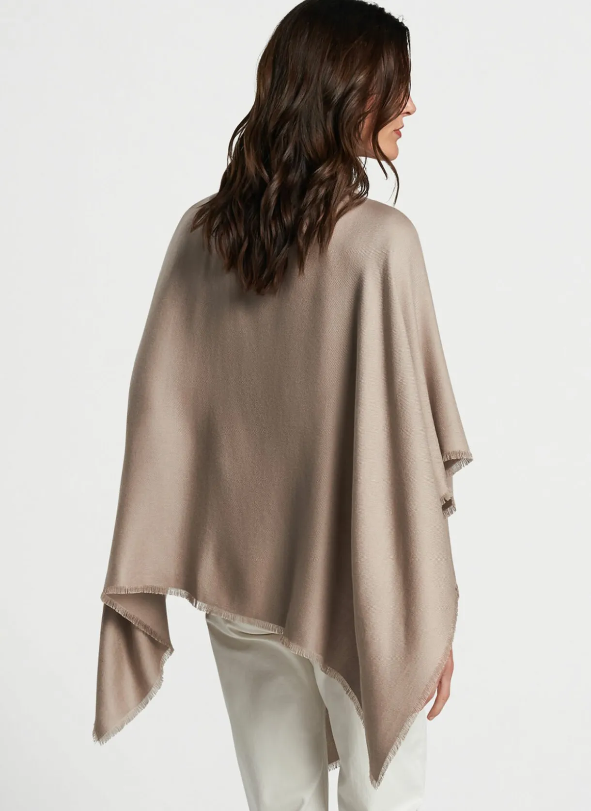 Silk Cashmere Cape