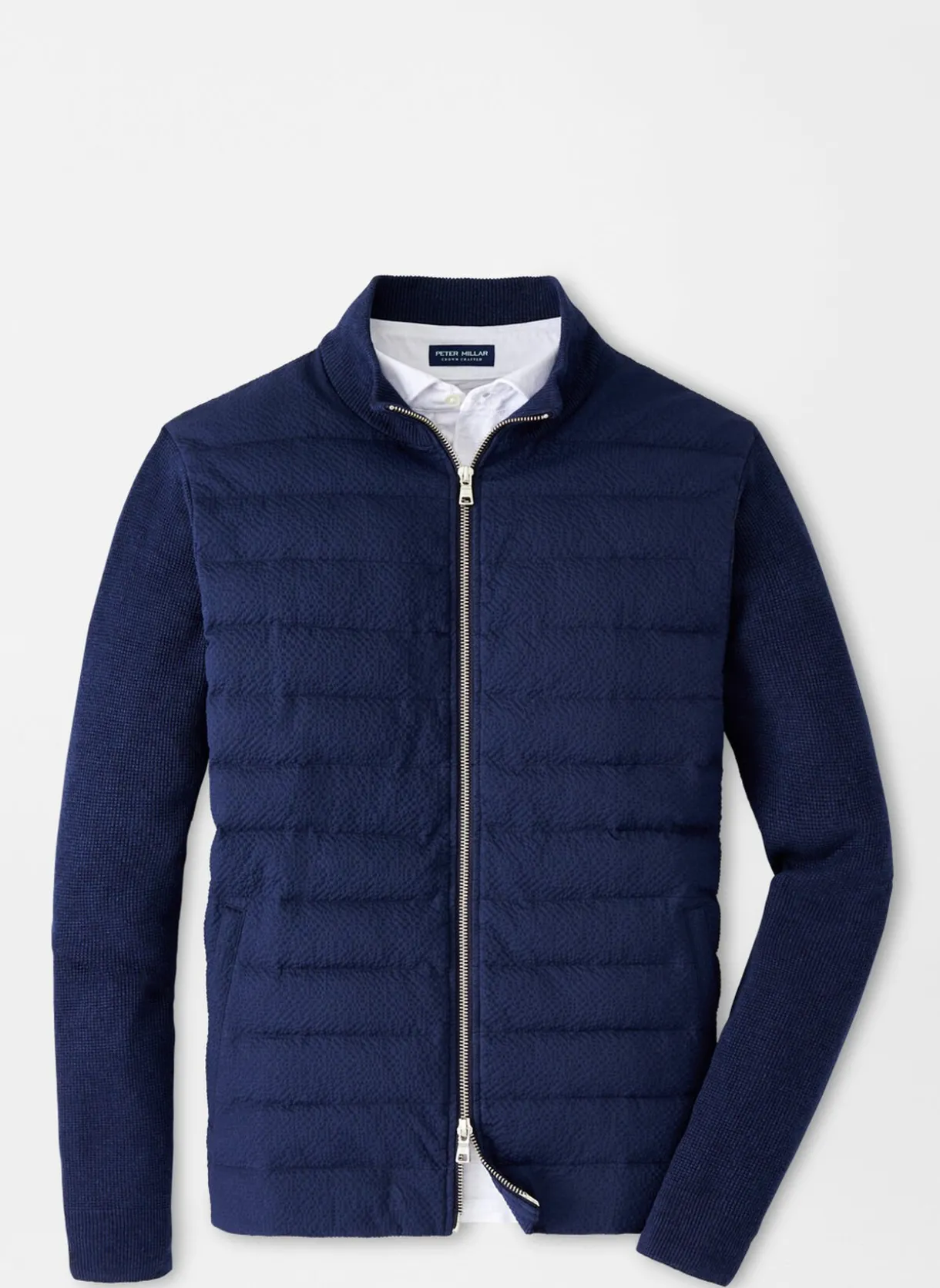 Smith Hybrid Seersucker Sweater Jacket