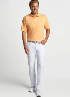 Solid Performance Jersey Polo (Sean Self Collar)