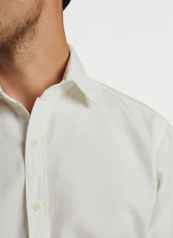 Teo Cotton Linen Blend Sport Shirt