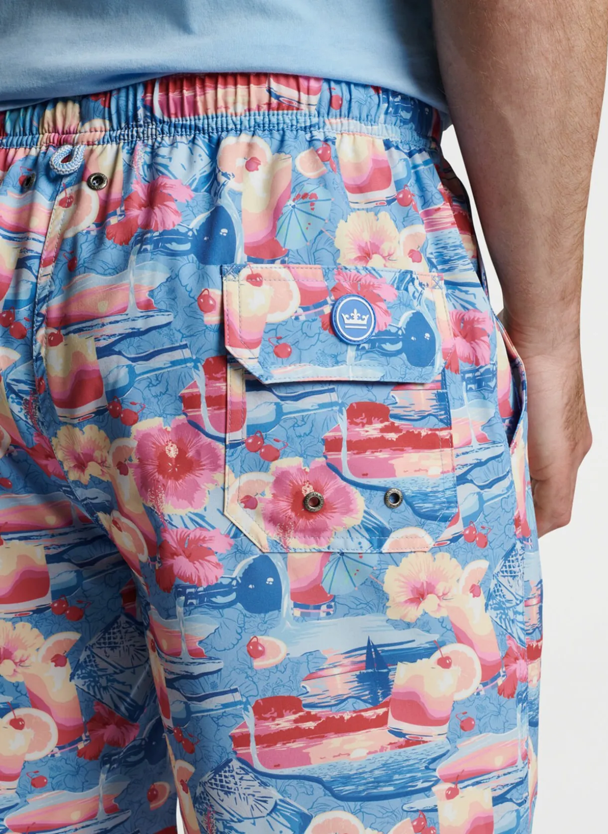 Tequila Sunrise Swim Trunk