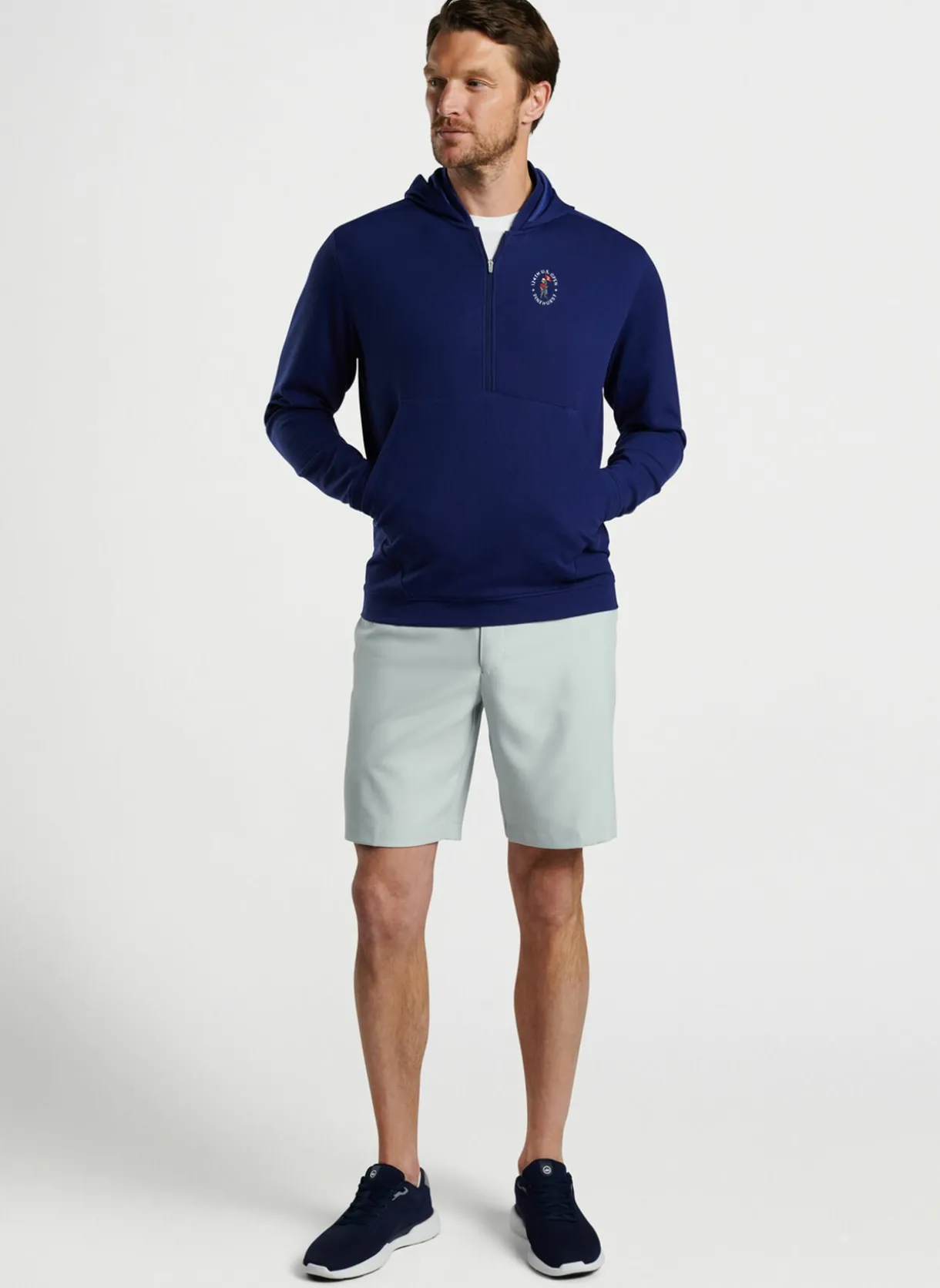 124Th U.S. Open Grid Performance Half-Zip Hoodie
