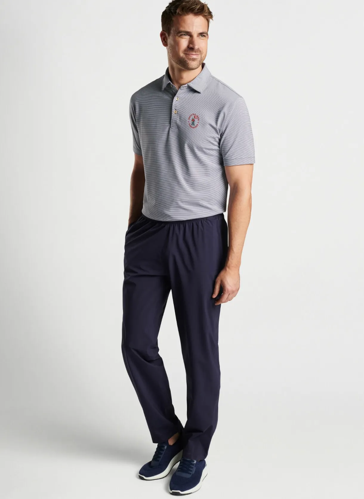 124Th U.S. Open Jubilee Stripe Performance Polo