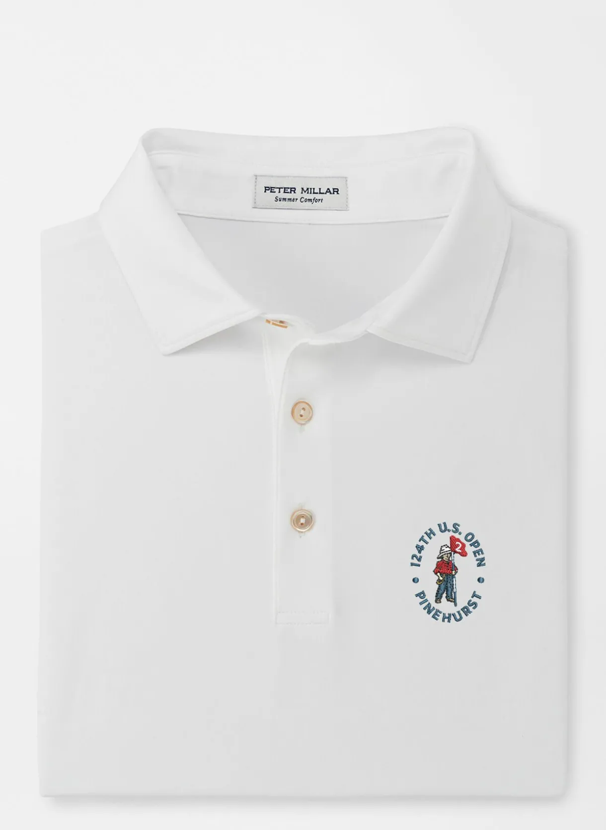 124Th U.S. Open Solid Performance Jersey Polo