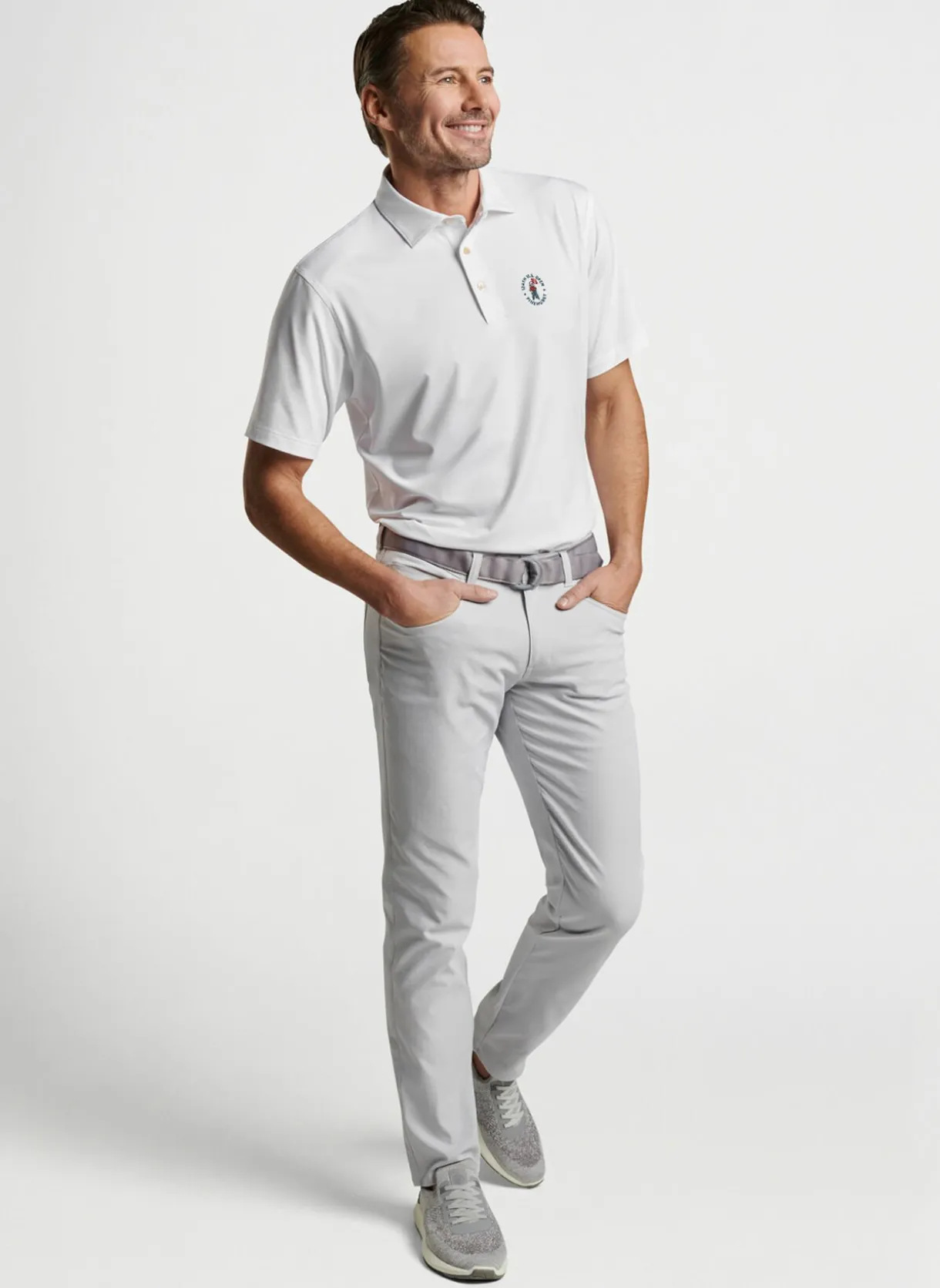124Th U.S. Open Solid Performance Jersey Polo