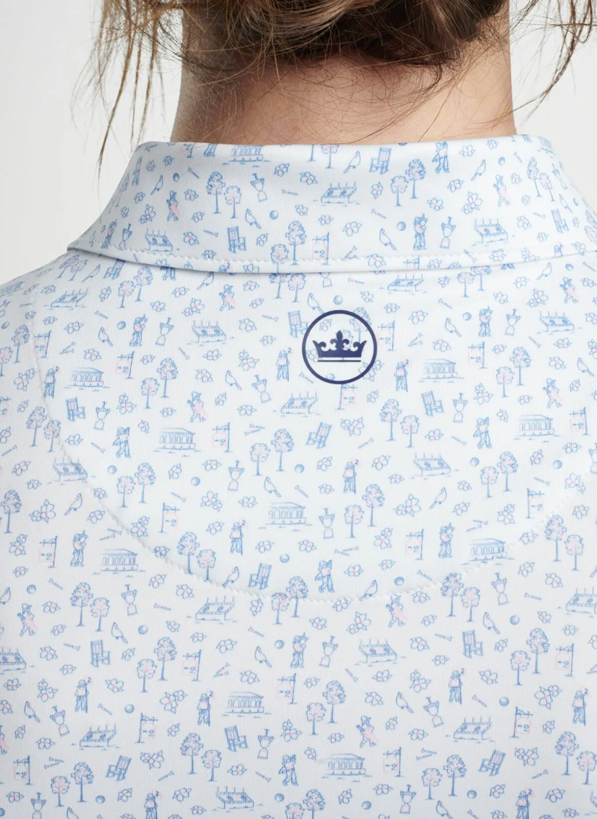 124Th U.S. Open Women'S Sleeveless Button Polo