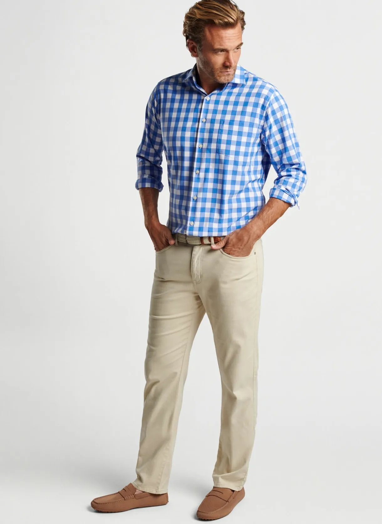 Van Ness Performance Poplin Sport Shirt
