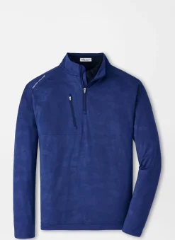 Verge Logo Camo Performance Quarter-Zip