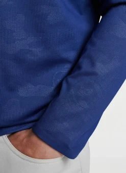 Verge Logo Camo Performance Quarter-Zip
