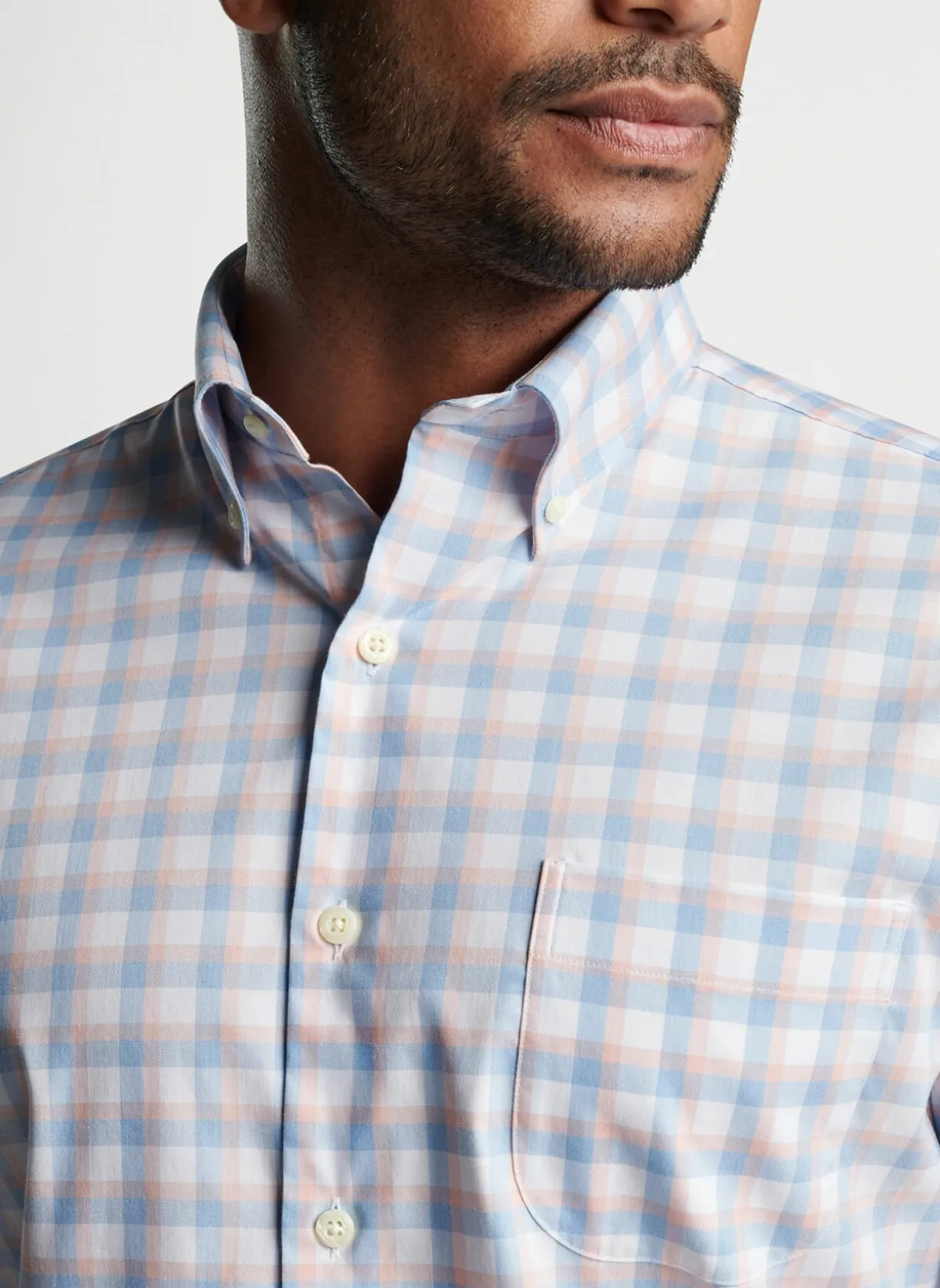 Wilkeson Crown Lite Cotton-Stretch Sport Shirt
